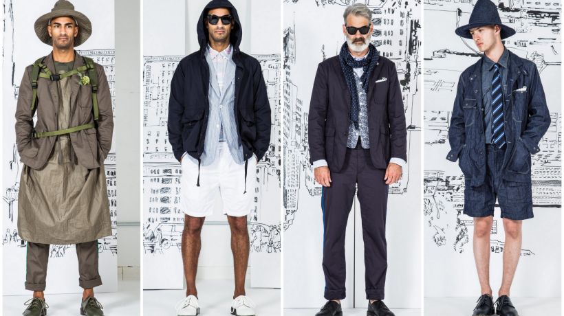 Engineered Garments vás v jarní pánské kolekci 2017 naučí kombinovat oblečení