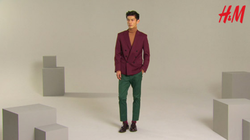 H&amp;M představilo novou podzimní eleganci 2012 pro muže: zkracuje kalhoty a sází na módní gesta!