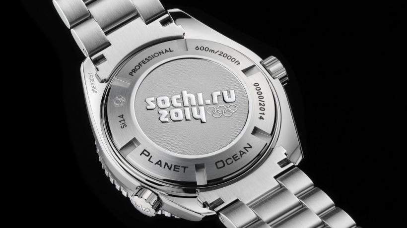 Speciální edice pánských a dámských hodinek SEAMASTER PLANET OCEAN SOCHI 2014
