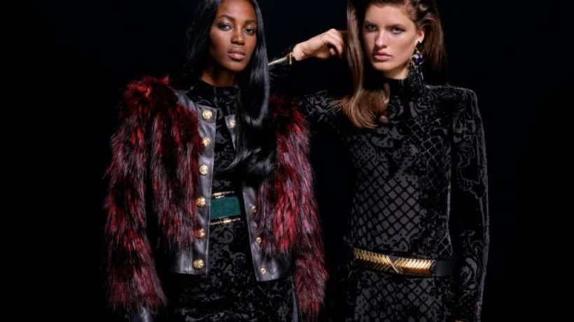 Luxus a opulence čiší na všechny strany - lookbook spolupráce Balmain a H&amp;M je tady!
