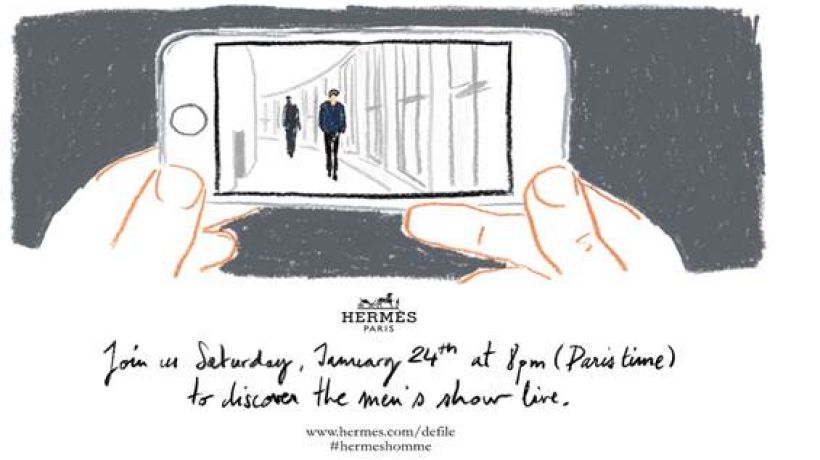 Hermés Fashion Show F/W15 živě za 2 dny!