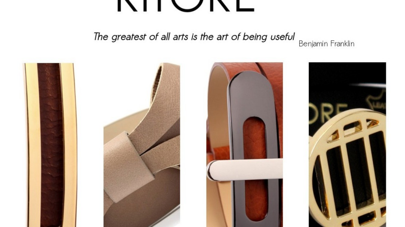 Nová kolekce kožených pásků značky RITORE