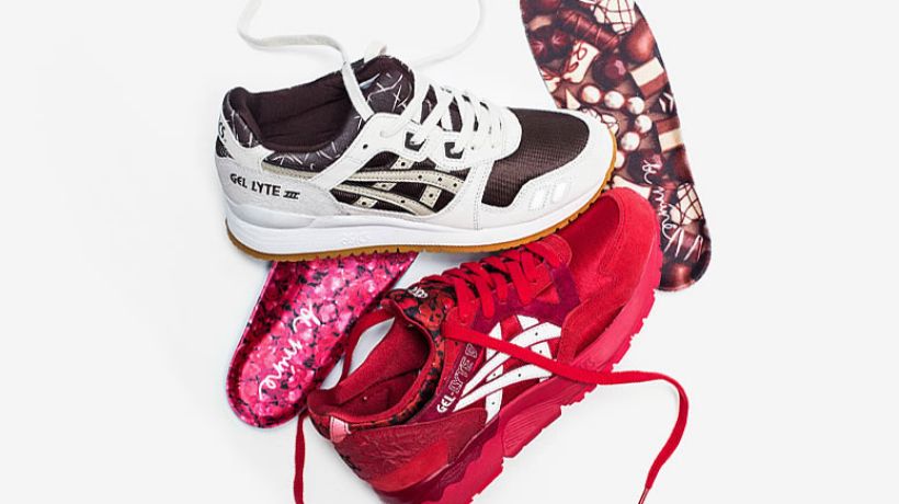 Valentýnské kecky Asics Gel Lyte III a Gel Lyte V