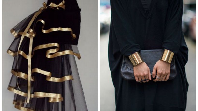 Jak se obléct v duchu black&amp;gold dresscodu?