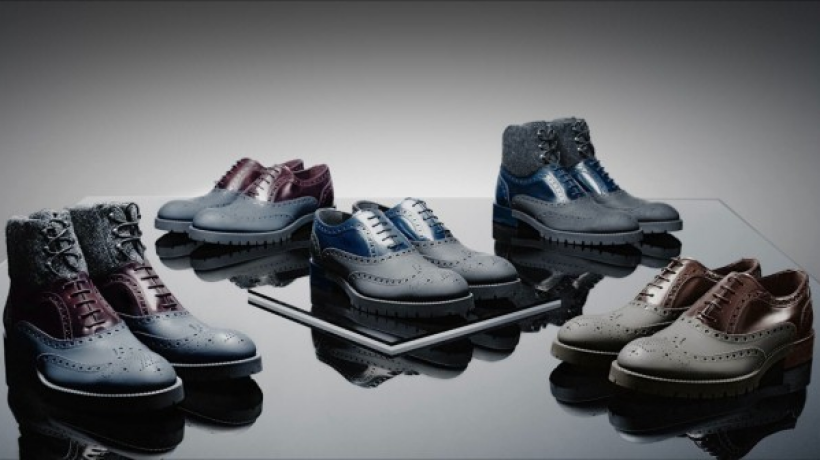 Pánská Blend kolekce obuvi Louis Vuitton pro sychravé dny