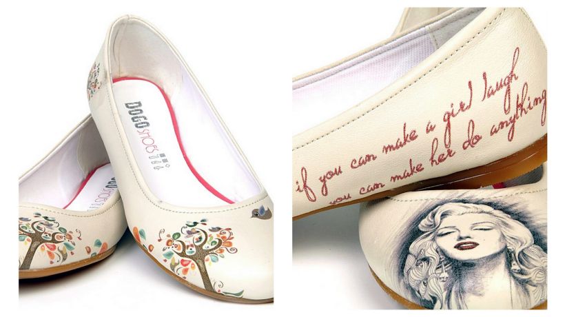 Je libo baleríny s Marilyn Monroe nebo s cupcakem? Dogo shoes tajné sny plní