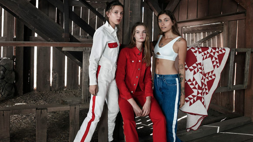 Paris Jackson a Millie Bobby Brown v popředí nové kampaně Calvin Klein