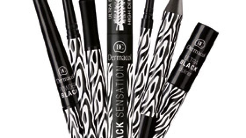 Úchvatný pohled ženských očí vykouzlí nová kolekce Black Sensation od značky Dermacol