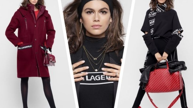 První střípky z kolekce Kaia Gerber x Karl Lagerfeld