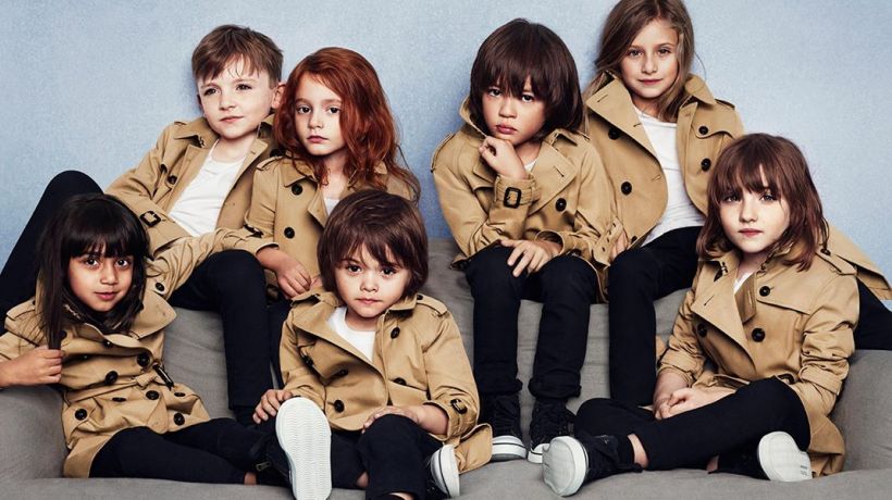 Měkoučká dětská kolekce Burberry v hřejivých barvách