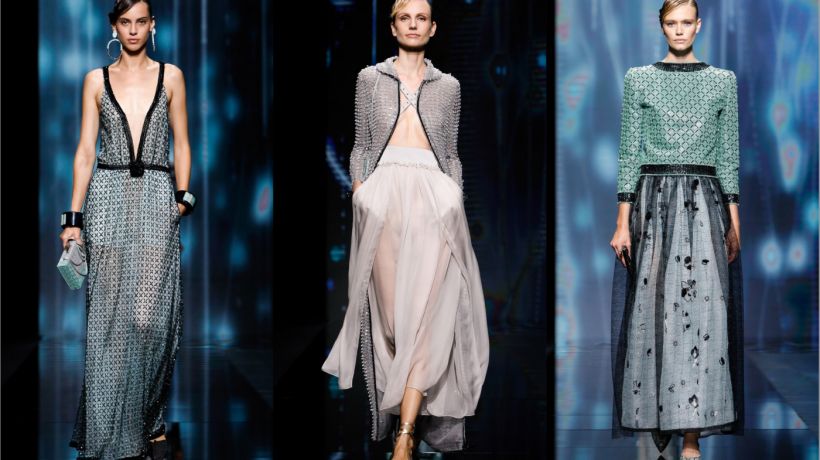 Giorgio Armani nechal přehlídku své nové kolekce vysílat v italské národní televizi v hlavním vysílacím čase