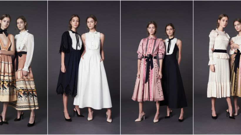 Temperley London Pre-Fall 2017 je kolekce plná květin a krajek