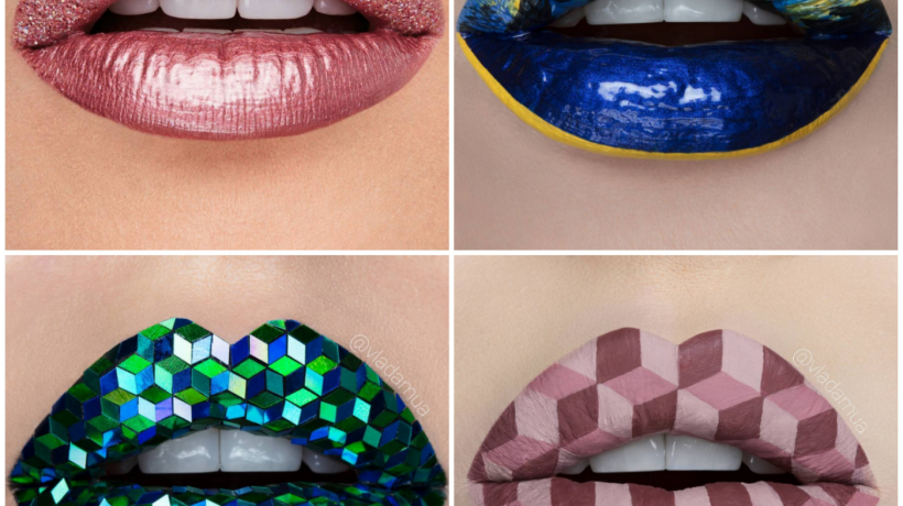 Umění na rtech makeup artistky Vlady Haggerty