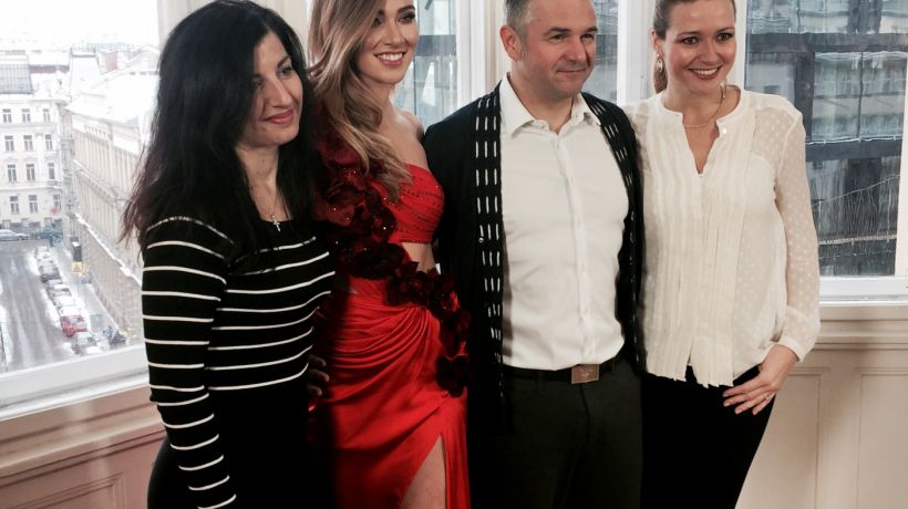 Moda.cz u představení šatů pro Miss Universe