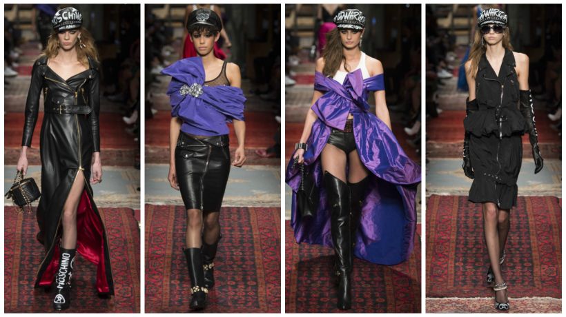 Moschino podzim v motorkářském pojetí