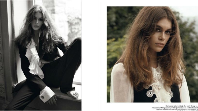 Kaia Gerber plná melancholie pro anglický Vogue