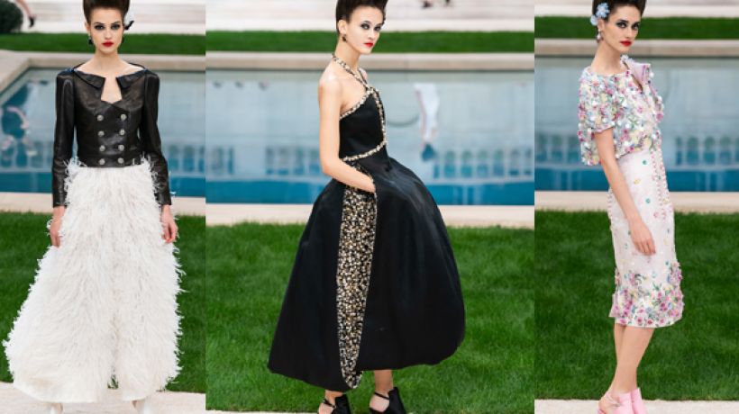 18.století inspirovalo jarní Haute Couture Chanel přehlídku