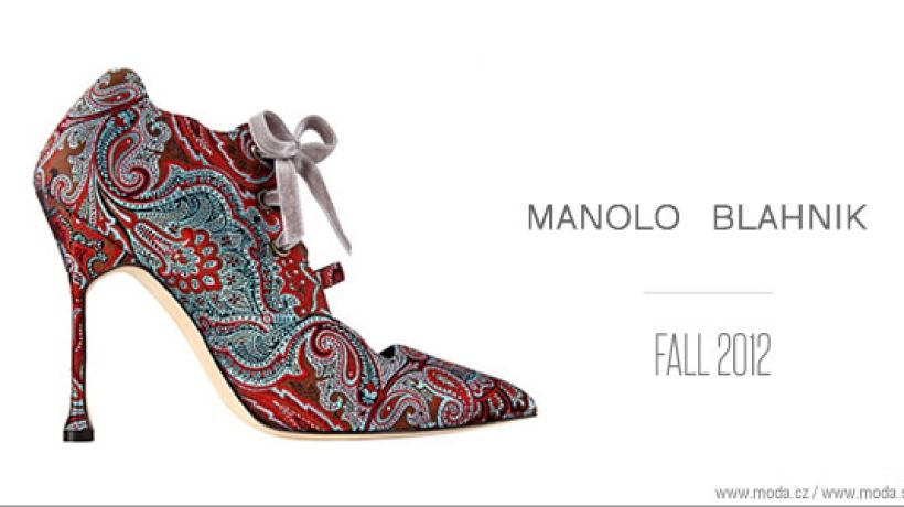 Pojďte obdivovat nové „manolky“ – Manolo Blahnik vytvořil pestrou kolekci bot