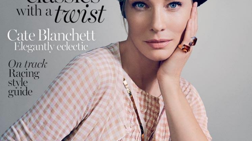 Cate Blanchett tváří Vogue Australia