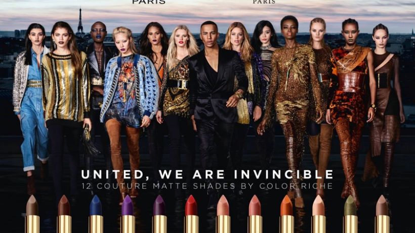 Balmain se spojuje s L'Oréalem v nové exkluzivní řadě rtěnek