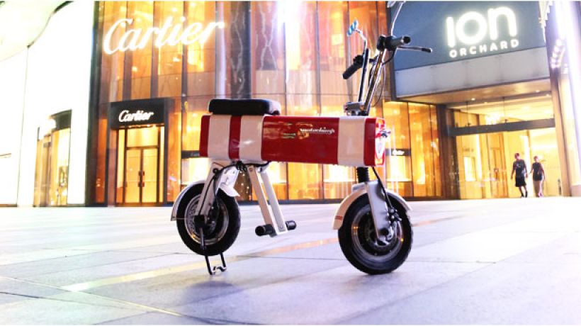 Malá elektronická motorka Motochimp