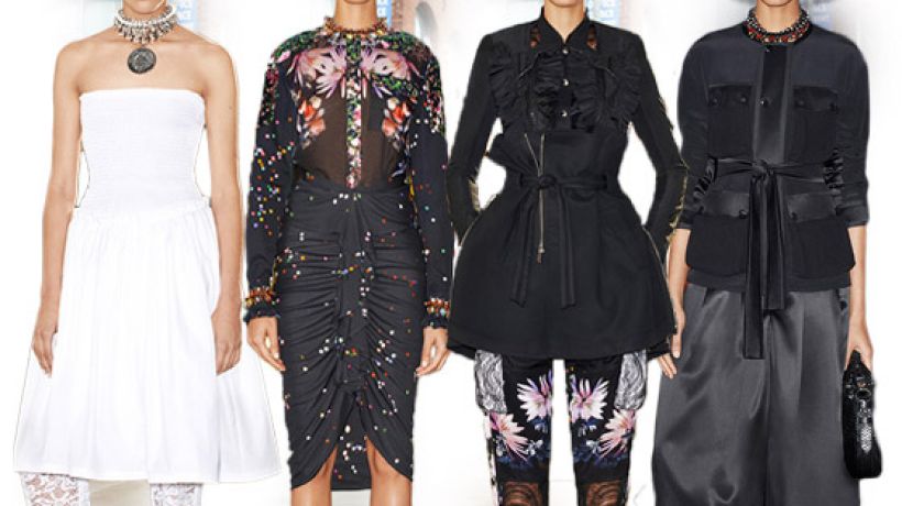 Givenchy ve své kolekci Resort 2014 ustřihlo trenčkotu sukni a aplikuje ji do dalších outfitů!