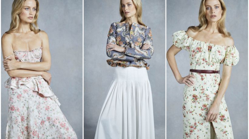 V Pre-fall Brock Collection 2018 dostaly slovo volány a krajky