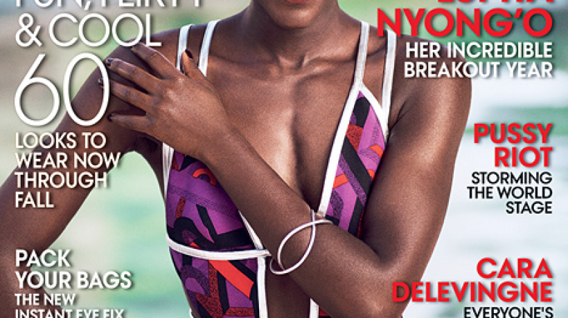 Lupita Nyong'o ukazuje svůj půvab ve Vogue
