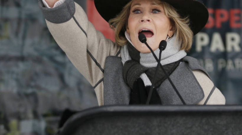 Americká herečka Jane Fonda byla zatčena za protest na ochranu klimatu