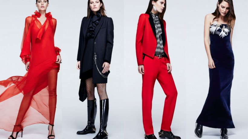 Jen 9 modelů tvořilo Pre-Fall Lanvin 2017