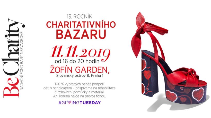 13. ročník charitativního bazaru Báry Nesvadbové je tu!