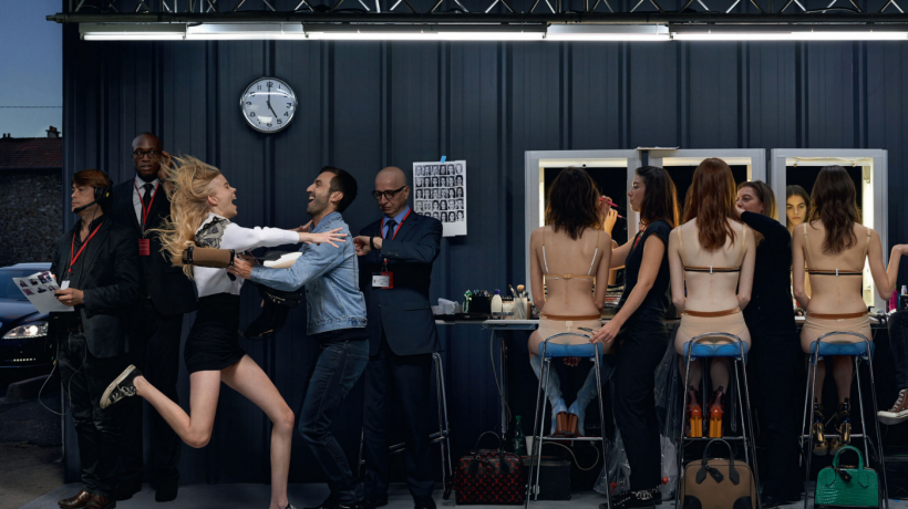 Showtime ukazuje atmosféru módní přehlídky Louis Vuitton