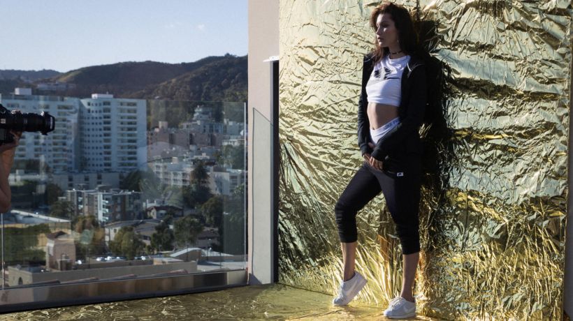 Bella Hadid v kampaních Nike a Bulgari