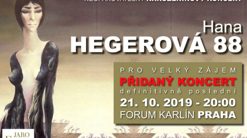 Neopakovatelný narozeninový koncert Hany Hegerové