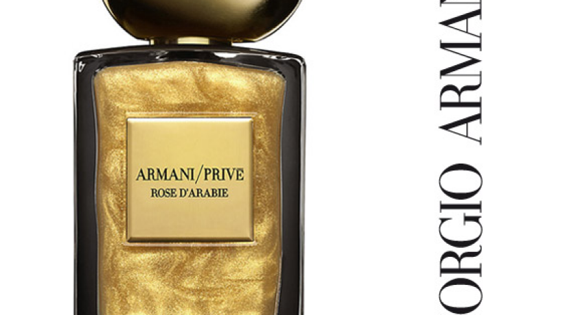 Poznejte nový parfém Armani Privé Rose d`Arabie L`Or du Desert – Armani představuje novou vůni