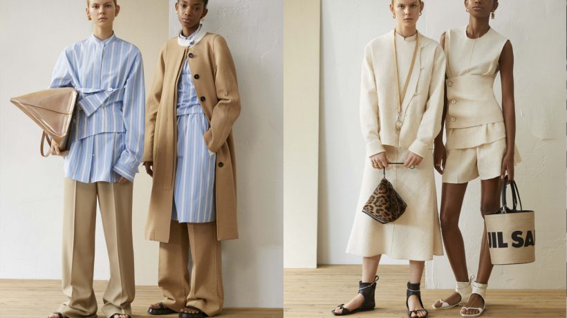 Jil Sander přináší velmi něžnou minimalistickou resort kolekci