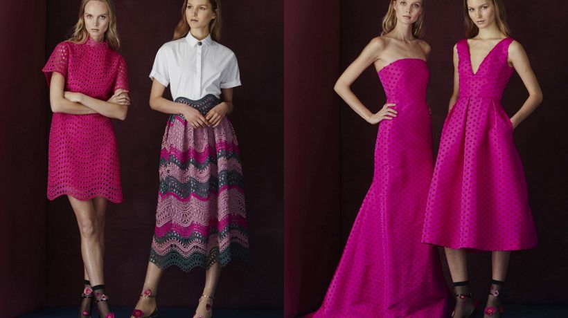 Lela Rose ve svém Pre-fall 2017 balancuje mezi róbami a konfekcí