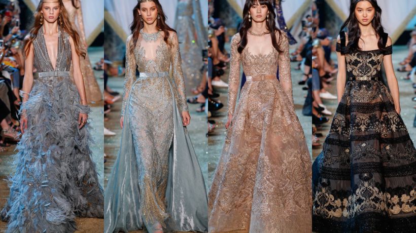 Princezny z Blízkého východu od Elie Saab v podzimní Couture 2017