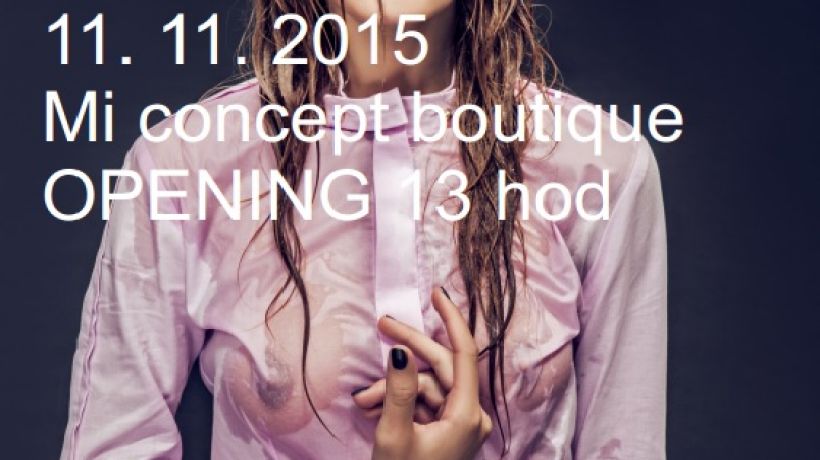 Představení nové české fashion značky Mi Fashion label spojené s otevřením Mi concept storu