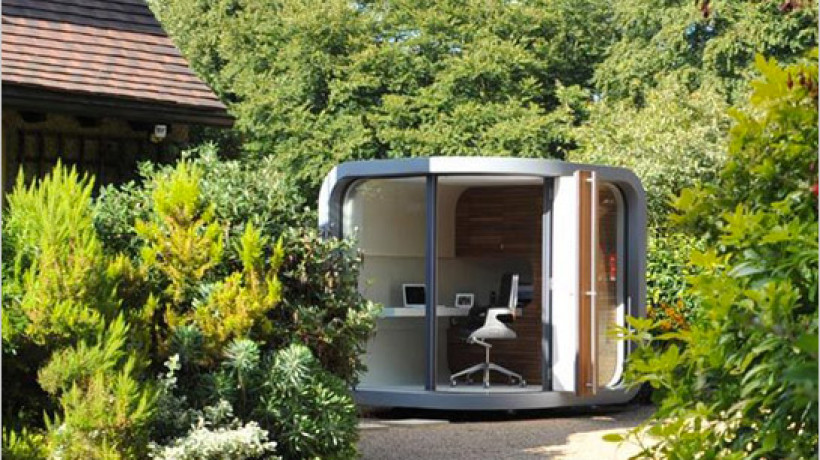 Chcete pracovat moderně? Pracujte z domova ze svého zahradního „home office“!