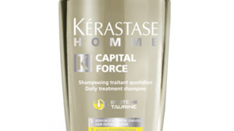 Muži mají díky Kérastase šanci na lepší vlasy: péče Capital Force slibuje, že si poradí s řídnutím vlasů