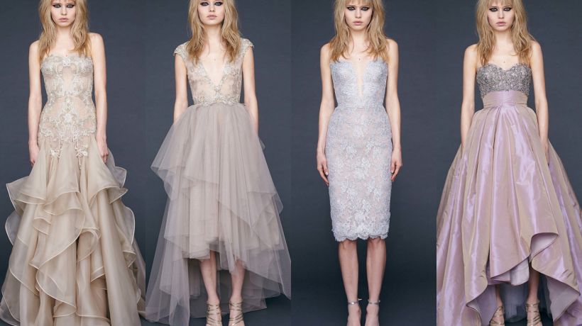 Nebesky nadýchaný Pre-fall Reem Acra 2016