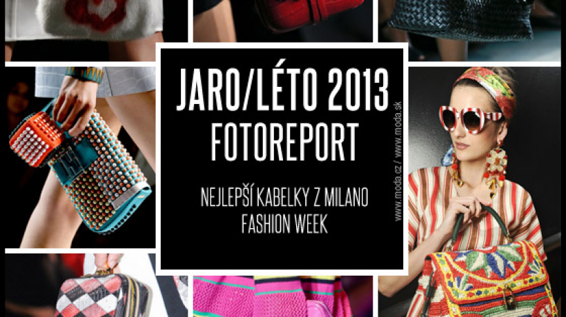 Italové na Milan Fashion Week předvedli nové kabelky – jsou hravé a vtipné!