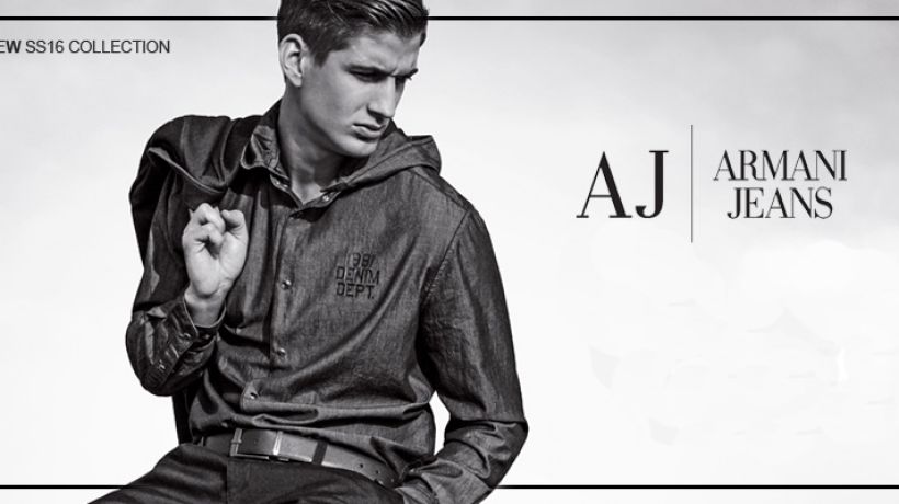 V objetí  smart stylu Armani Jeans SS 2016