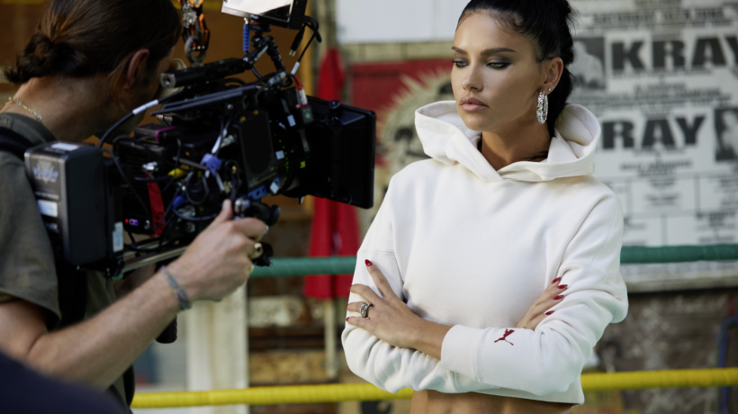 Box je hlavní inspirací supermodelky Adriany Lima v kolekci pro značku Puma