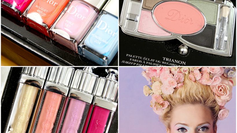Květinová limitovaná edice kosmetiky Dior - Trianon collection