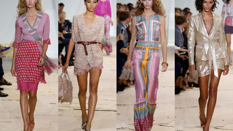 Nespoutaná a bohémská kolekce S/S 2016 Diane von Furstenberg
