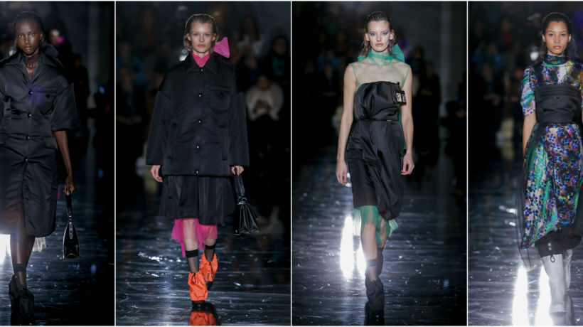 Miuccia Prada podzimní kolekcí uzavírá téma móda vs. umění
