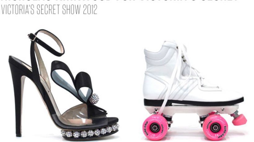 Andělské modelky Victoria’s Secret 2012 obul obuvnický mág Nicholas Kirkwood !