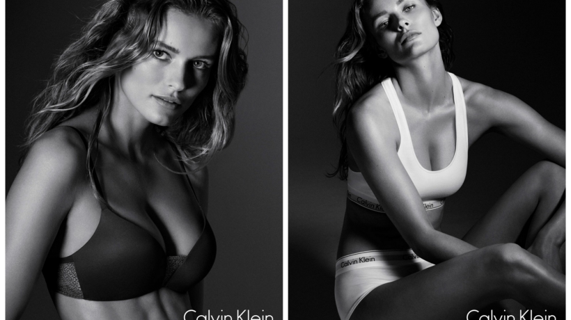 Sexy kampaň s Editou Vilkeviciute doprovázející prádlo Calvin Klein